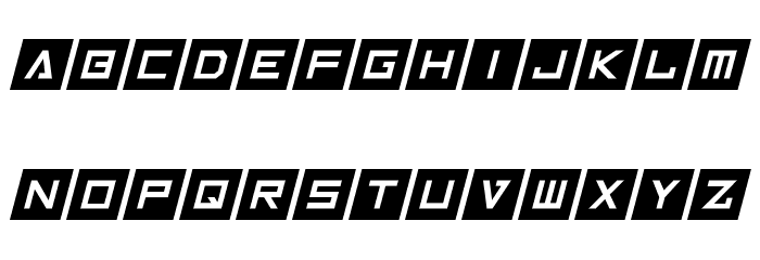 Inversionz Italic Font LOWERCASE