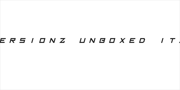 Inversionz Unboxed Italic Logo