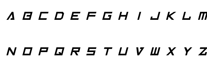 Inversionz Unboxed Italic Font LOWERCASE