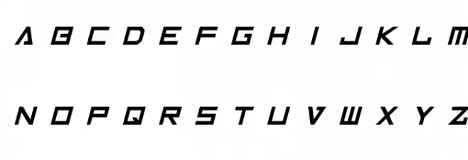 Inversionz Unboxed Italic Schriftart Kleinbuchstaben