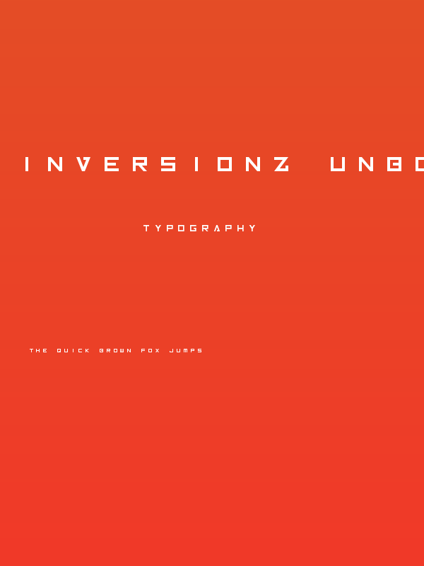 Inversionz Unboxed Poster
