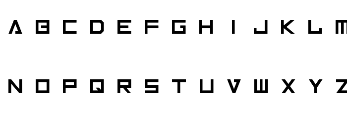 Inversionz Unboxed Font LOWERCASE