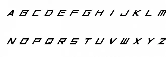 InversionzItalic Italic Schriftart Groß