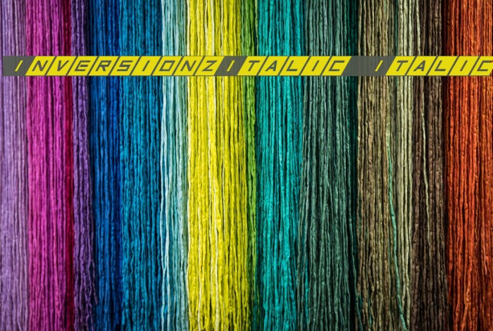 InversionzItalic Italic Example 1