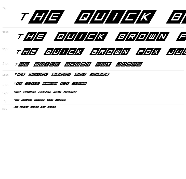 InversionzItalic Italic Waterfall