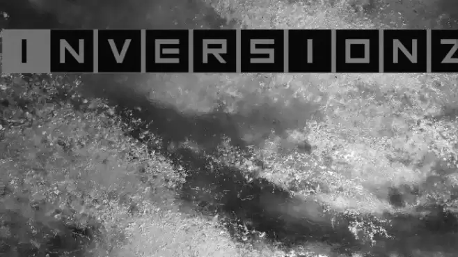 Inversionz Font examples