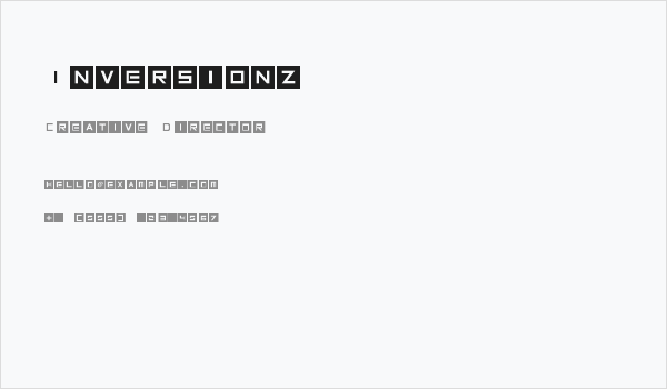 Inversionz Business Card
