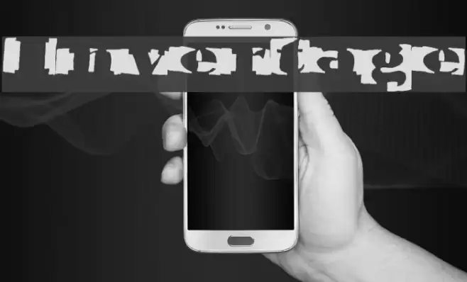 Invertage Font examples