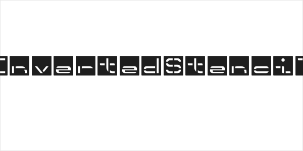 InvertedStencil Logo
