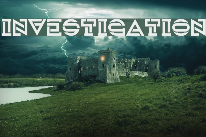 Investigation Font examples