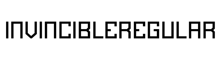 Invincible Regular  baixar fontes gratis