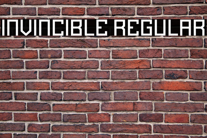 Invincible Regular Example 1