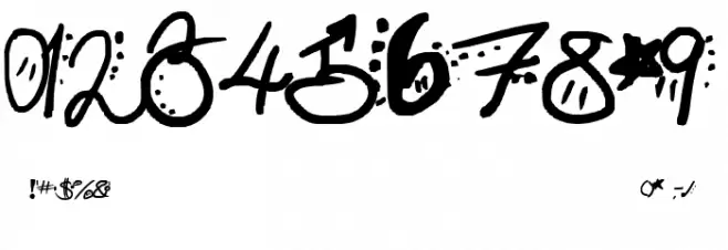 Invisible Horizons Font OTHER CHARS