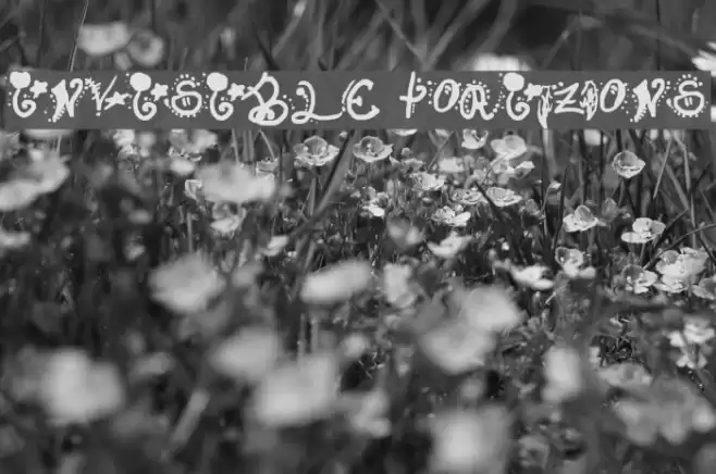 Invisible Horizons Font examples