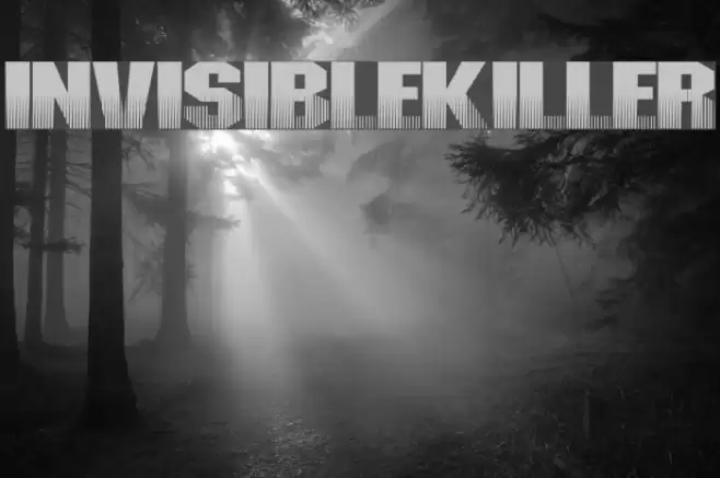 InvisibleKiller फ़ॉन्ट examples