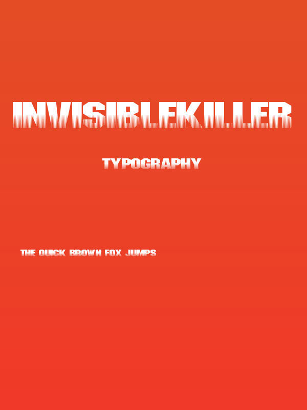 InvisibleKiller Poster