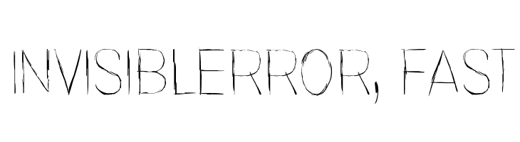 Invisiblerror, Fast Fuentes