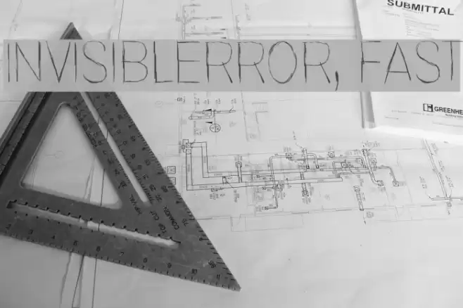 Invisiblerror, Fast Font examples