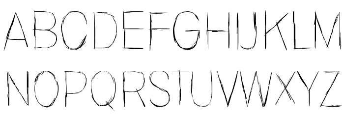 Invisiblerror, Fast Font LOWERCASE