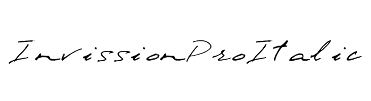 Invission Pro Italic  Free Fonts Download