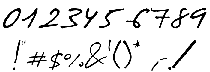 Invission Pro Italic Font OTHER CHARS