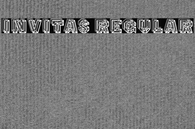 Invitas Regular Font examples