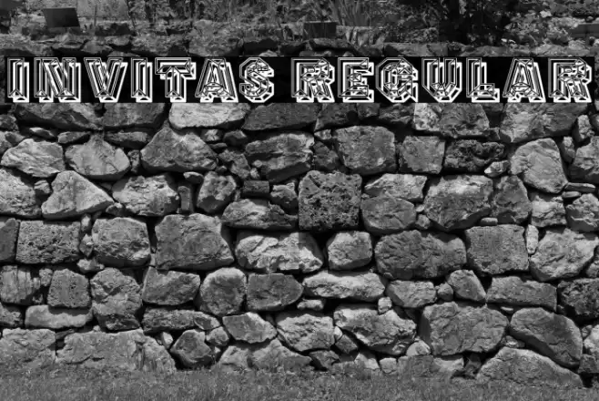 Invitas Regular Font examples