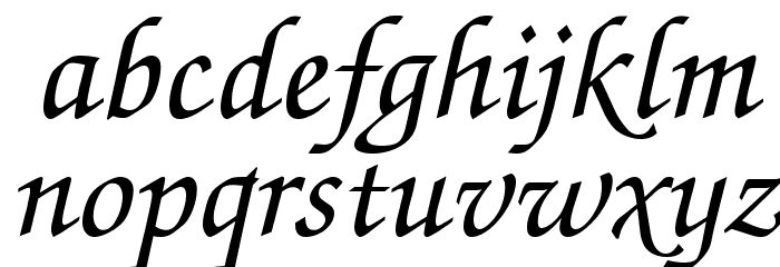 Invitation Regular Font LOWERCASE