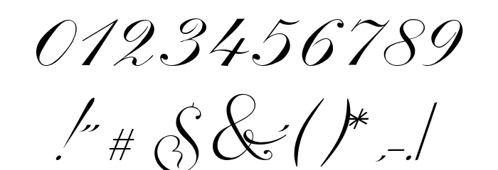Invitation Script LIMITED FREE VERSION Font OTHER CHARS