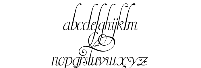 Invitation Script LIMITED FREE VERSION Font LOWERCASE