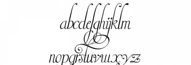 Invitation Script LIMITED FREE VERSION Polices MINUSCULES
