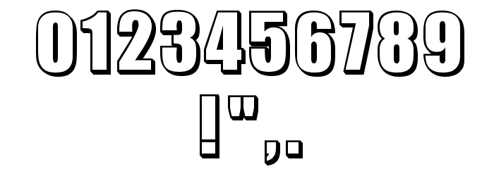 Invited Regular Font OTHER CHARS