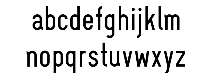 Invologium Regular Font LOWERCASE