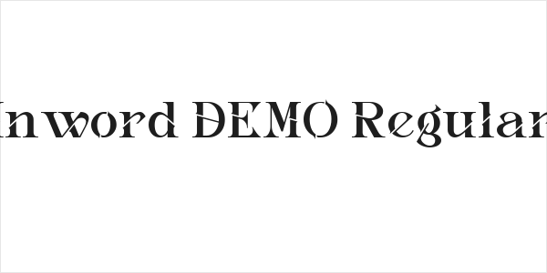 Inword DEMO Regular Logo