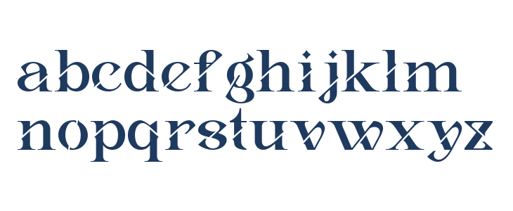 Inword DEMO Regular Lowercase