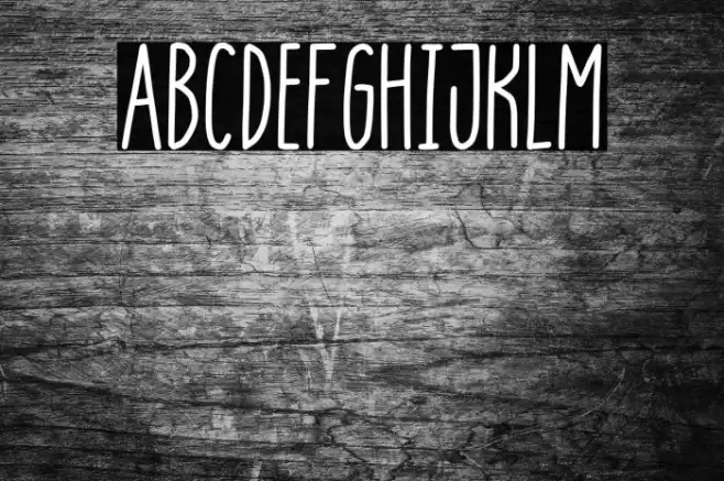 Inzania Font examples