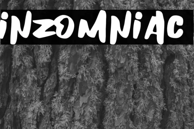 Inzomniac Font examples