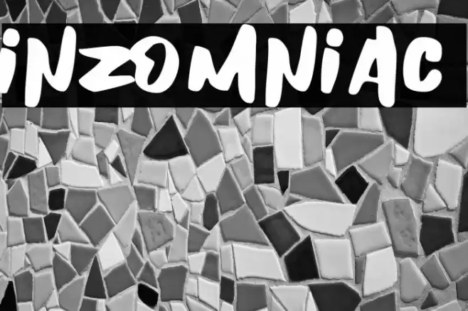 Inzomniac Font examples