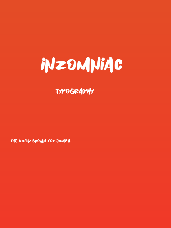 Inzomniac Poster
