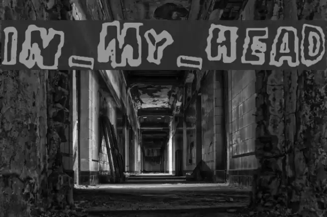 in_my_head Font examples