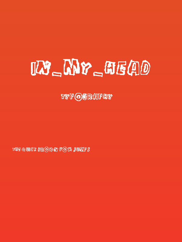 in_my_head Poster