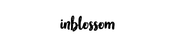 inblossom  font caratteri gratis