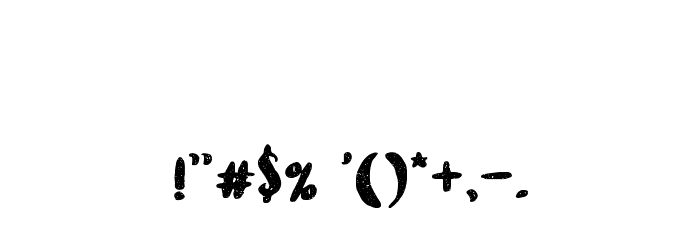 inblossomvintage 字体 其它煤焦