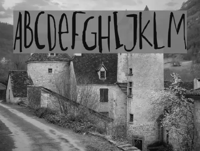 incognita Font examples