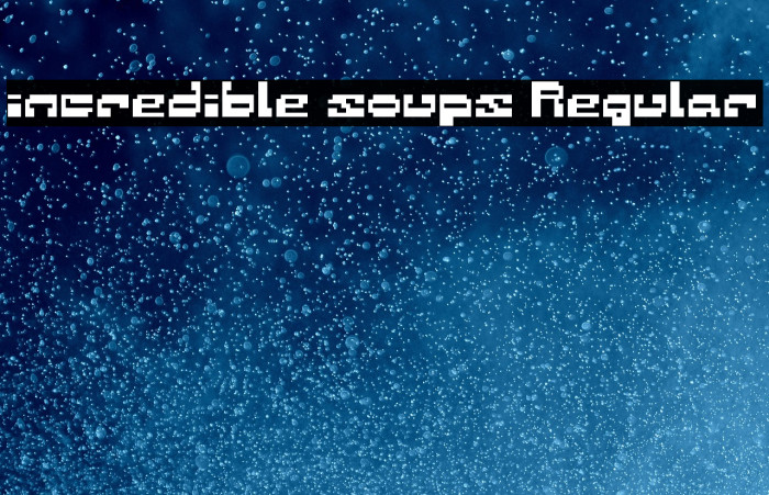 incredible soups Regular Example 2