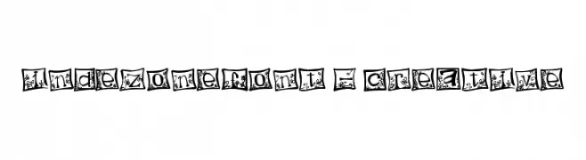 indezonefont - creative  Frei Schriftart Herunterladen