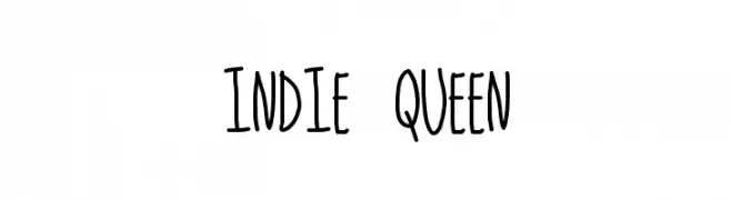indie queen  フリーフォントのダウンロード