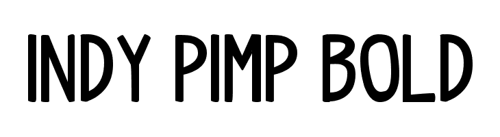 indy pimp Bold  Descarca Fonturi Gratis
