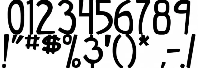 indy pimp Bold Font OTHER CHARS