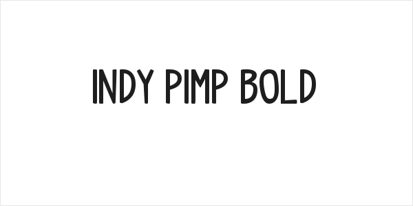 indy pimp Bold Logo